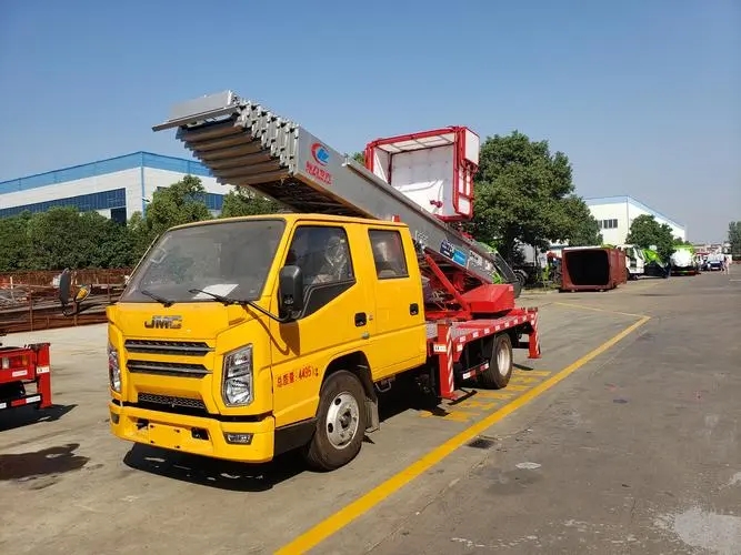 故城县附近云梯车出租 砂石搬运