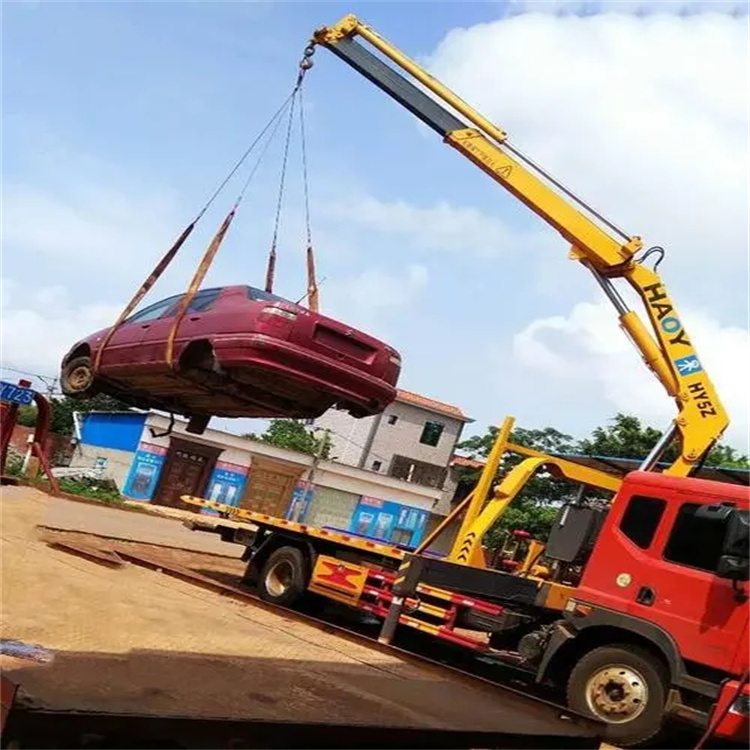 故城县吊车吊汽车的正确方法